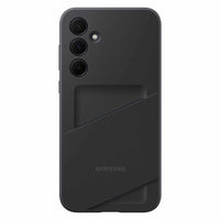 Samsung - Coque à Fente pour Carte pour Samsung Galaxy A35 5G - Noire-La Coque avec Fente pour Carte Galaxy A15 5G est élégante et disponible en deux couleurs attrayantes pour donner un style supplémentaire à votre téléphone – Noir ou Citron Vert