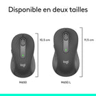 Logitech Signature M650L Souris Sans Fil - Graphite-Garantie limitée d'un an sur le matériel du fabricant