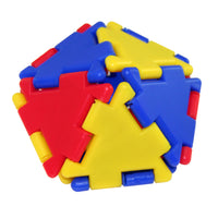 Polydron - PY-606000 Ensemble de construction junior - 124 pièces-Les pièces souples sont idéales pour les jeunes constructeurs qui réalisent leurs premiers modèles.