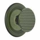 PopSockets - PopGrip pour MagSafe rond avec anneau adaptateur Triangle Knurled Olive-Pour les coques non compatibles MagSafe© : utilisez l'anneau adaptateur magnétique universel inclus (convient aux coques lisses, rigides, plates et non en silicone). Changez facilement de style en remplaçant simplement le haut.