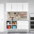 Prepac - Armoire de rangement de base HangUps - blanc-Livré prêt à assembler et comprend un livret d'instructions pour un assemblage facile