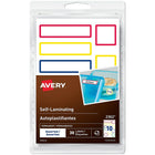 Avery Étiquettes autoplastifiantes, tailles assorties, couleurs primaires, paq./30 (2362)-Tous les effets personnels de vos enfants reviendront sains et saufs à la maison avec des étiquettes extra durables pour enfants. Ces étiquettes uniques, colorées et autoplastifiantes sont très durables et résisteront aux enfants.