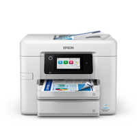 Epson - Imprimante multifonction sans fil WorkForce Pro WF-5930 -Conception pensée pour la rapidité - technologie d’impression sans chaleur PrecisionCore assurant une impression haut volume rapide à des vitesses ISO de 25 ppm en noir et 25 ppm en couleurs et la sortie rapide de la première page 