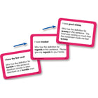 Ressources créées par l'enseignant J'ai, qui a le jeu d'arts du langage, 5e et 6e années -Chaque boîte contient QUATRE jeux de cartes pour QUATRE jeux différents.