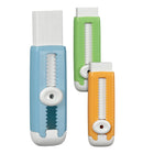 Merangue - Gomme Rétractable - Couleurs Variées-Comprend un porte-gomme et une gomme blanche