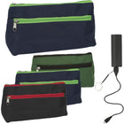 Merangue - Étui à crayons avec Powerbank - Couleurs assorties-Conception à plusieurs compartiments pour un rangement organisé