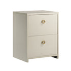 Sauder - La Collection Grand Coast Classeur latéral - Finition Dove Linen-Dessus durable de 1 po d'épaisseur