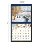 Lang - 2026 Four Seasons Calendrier Mural Deluxe Mensuel - 30,5 cm l x 30,5 cm H - Anglais-Convient aux cadres et crochets muraux LANG