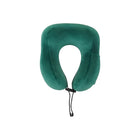 Bugatti - Oreiller Cervical Ergonomique de Voyage - Vert Foncé-La mousse à mémoire de forme de 280 g de notre oreiller cervical est précisément profilée pour s'adapter à la courbe naturelle de votre cou, favorisant un bon alignement et réduisant toute tension ou inconfort