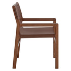 Modway - Sonora Cuir Chaise à manger - Brun de muscade-6