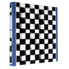 Pep Rally - Reliure robuste de 1 po à 3 anneaux - Motif puissant-Les anneaux en D se ferment solidement pour que vous puissiez tourner les pages facilement