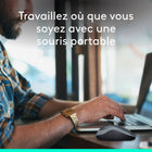 Logitech – Souris sans fil M185, noir-Compatibilité Universelle : La souris Logitech fonctionne avec votre PC Windows, Mac ou ordinateur portable, peu importe l'ordinateur que vous avez aujourd'hui ou demain votre souris sera compatible	