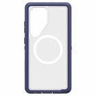 OtterBox - Defender Pro XT Clear Magnets Case pour Samsung Galaxy S25 Ultra - Violet Thunder-DROP+ Résiste à 7X plus de chutes que la norme militaire (MIL-STD-810G 516.6)