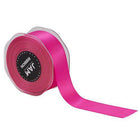 JAM Paper - Ruban de satin double face - 1 1/2" de large x 25 m - Rose vif-Couleur : rose choquant