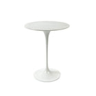Table d'appoint ronde Plata Import 20,5 MDF - Blanche-Matériaux de haute qualité et design minimaliste