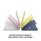 Apple for Education - Portatif MacBook Neo 13 po - A18 Pro - SSD 256 Go - Mémoire 8 Go - Indigo-Jusqu’à 16 heures d’autonomie - MacBook Neo offre toute une journée d’autonomie pour accompagner vos journées aux études, des cours tôt le matin aux nuits blanches de fin de session