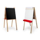 Crestline - Chevalet double de luxe pour enfant Noir-Conçu pour les enfants de moins de 6 ans.