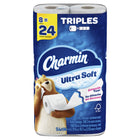 Charmin Ultra Soft Papier de Toilette - 8 Rouleaux Triples de 168 Feuilles-L’emballage comprend 8 rouleaux triples (168 feuilles par rouleau) de papier hygiénique Charmin Ultra Soft
