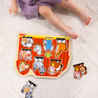 Melissa & Doug, Puzzle géant à boutons, Animaux de la ferme-6