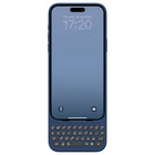 Clicks - Étui clavier pour iPhone 15 Plus – Royal Ink-Tapez avec vitesse et précision sur un clavier conçu pour la sensation et la performance.