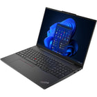 Lenovo - Ordinateur portable 16" Lenovo ThinkPad E16 Gen 1 - Intel Core i5-1335U - 16 Go RAM - 256 Go SSD - Windows11 Pro - Anglais Noir graphite-8 Go DDR4-3200 soudés + 8 Go SO-DIMM DDR4-3200