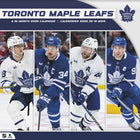 DateWorks - 2026 Calendrier Mural 16 Mois - 12 po x 12 po - Maple Leafs de Toronto - Bilingue -12,00" x 12,00"