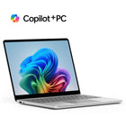 Microsoft - Surface Laptop Copilot+ PC 13 po Laptop - Snapdragon X Plus - 256 Go SSD - 16 Go RAM - Platine - Bilingue-Copilot+ PC – Les Surface Laptop les plus rapides et les plus intelligents à ce jour