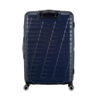 American Tourister - Surftime Spinner - Grand - bleu métallique-La serrure intégrée approuvée par la TSA offre une sécurité supplémentaire lors de l’enregistrement de vos bagages.