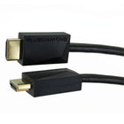 BlueDiamond - Câble HDMI Plenum 4K UHD avec Ethernet - 25 pieds-Classé CL3 en plénum, ce qui signifie qu'ils sont revêtus d'un matériau spécial qui libère moins de gaz toxiques en cas d'incendie du câble