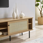 Modway - Cambria 70 po Meuble TV, Chêne-Construction en panneaux de particules