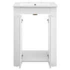 Modway - Maybelle 24" Vanette de salle de bain - Blanc blanc-8