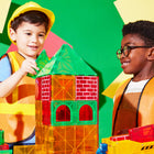 MAGNA-TILES - Ensemble de construction magnétique Builder XL de 50 pièces-Idéal Pour Les Cadeaux: Un cadeau idéal pour les enfants de plus de 3 ans qui aiment la construction. 