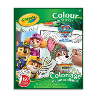Crayola – Livre de coloriage et d'autocollants, Paw Patrol-32 pages