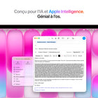 Apple - Portatif MacBook Neo 13 po avec Touch ID - A18 Pro - SSD 512 Go - Mémoire 8 Go - Rose pastel-Macos fait tourner les apps - Sous macOS, toutes vos apps s’exécutent en un flash – y compris des apps intégrées comme FaceTime et Messages
