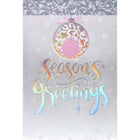 Rosedale - Cartes de souhaits Noël Gold / Enveloppes - 5-1/2 po x 8 po - Souhaits de la Saison: Brillant - Paquet de 6-Cartes de souhaits qualité boutique