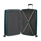 American Tourister - Surftime Spinner - Grand - sarcelle métallique-La poignée de tirage à plusieurs positions vous permet de régler la hauteur pour avoir une expérience plus confortable.