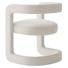 Modway - Winslow Tonneau Performance Velvet Chaise à manger - Alabaste-8