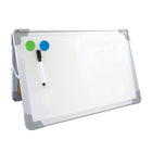 Flipside - Ensemble de chevalets de bureau avec stylo et deux aimants - 50 x 40 cm-Pliable à plat pour un rangement facile