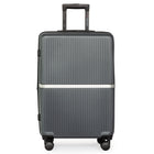 Air Canada - Bagage de soute rigide Laurentian de 24 po - roulettes pivotantes à 360 degrés - anthracite-Le bagage de soute moyen offre un espace de rangement pratique pour les longs voyages