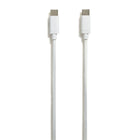 NXT Technologies - Câble USB-C tresse, 6 pi, blanc-Câble tresse de 6 pi, resistant aux accrocs et aux enchevêtrements