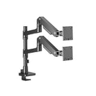 Amer Mounts - HYDRA Elite Bras double moniteur pour écran 17 po - 49 po - Noir-Gestion des câbles intégrée : pour un espace de travail organisé et soigné