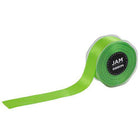 JAM Paper - Ruban de satin double face - 1 1/2" de large x 25 m - Vert lime-Couleur : vert citron