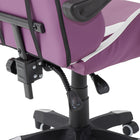 Chaise de jeu Ravagers de CorLiving - Violet/Blanc-Assemblage facile