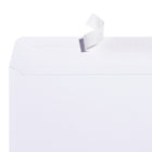 Enveloppes 'peler et coller' SupremeX no 10 en papier vélin blanc, ouverture sur le côté, 24 lb, 500/bte-24lb.  