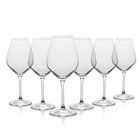 Table 12 Ensemble de 6 verres à vin blanc - 14,5 oz - compatibles avec le lave-vaisselle-Ensemble de 6 pièces : 6 verres à vin blanc de 420 ml (14,5 oz).