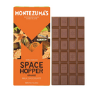 Montezuma’s Space Hopper - Barre de chocolat au lait à l’orange, 90 g, paquet de 3-Association classique de chocolat au lait et d’orange.