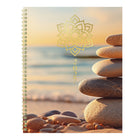 Blueline - 2027 agenda hebdomadaire/mensuel avec reliure à double spirale dorée – 11 po x 8 1/2 po – minimaliste-Agenda hebdomadaire avec calendrier
mensuel au début de chaque mois