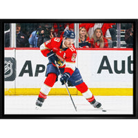 Matthew Tkachuk 20x29 Panthers - Toile encadree - 31" x 22"-Impression sur toile de qualité supérieure avec bordures enveloppées