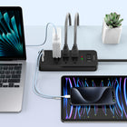 ShoppingAll - Huntkey parasurtenseur multiprise avec 6 prises et 2 ports USB – 4 pi – noir-6