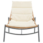 Manhattan Comfort - Ensemble de conversation moderne Sunset pour patio, 3 pièces - Crème - Lot de 3-Assemblage à domicile requis Tout le matériel inclus